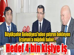 Hedef 4 bin kişiye iş