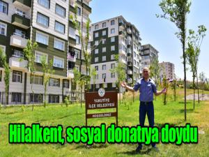 Hilalkent, sosyal donatıya doydu