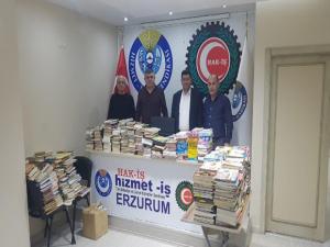 Hizmet İş Sendikası Erzurum Şubesi'nden anlamlı kampanya