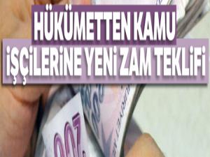 Hükümetten kamu işçilerine yeni zam teklifi