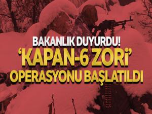 İçişleri Bakanlığınca Diyarbakır-Batman illeri ara hattında Kapan-6 Zori Operasyonu başlatıldı