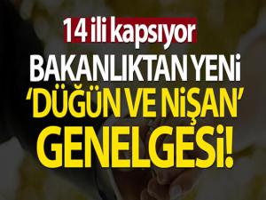 İçişleri'nden yeni 'düğün ve nişan genelgesi'