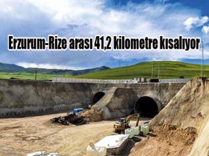 İki şehir arası 41,2 kilometre kısalıyor