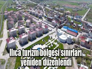 Ilıca turizm bölgesi sınırları yeniden düzenlendi