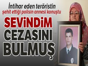 İntihar eden teröristin şehit ettiği polisin annesi konuştu