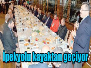 İpekyolu kayaktan geçiyor