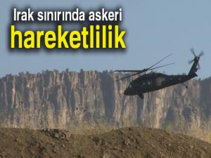 Irak sınırında askeri hareketlilik!