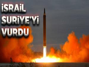 İsrail'den Suriye'ye füze atıldı