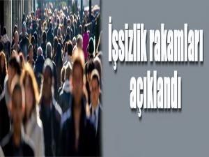 İşsizlik rakamları açıklandı