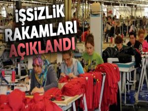 İşsizlik rakamları açıklandı !