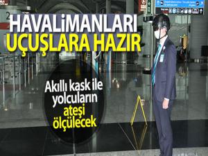 İstanbul Havalimanı'nda uçuşlar için tüm önlemler alındı