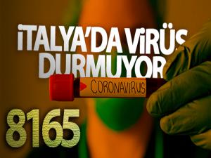 İtalya'da korona virüs nedeniyle ölü sayısı 8 bin 165'e ulaştı