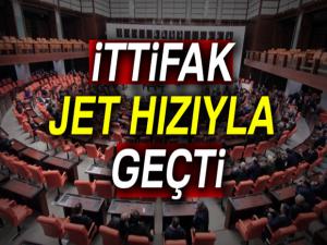 İttifak jet hızıyla geçti