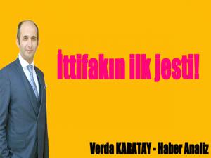 İttifakın ilk jesti!