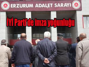 İYİ Parti'de imza yoğunluğu