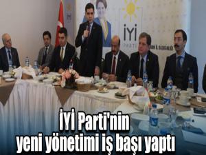 İYİ Parti'nin yeni yönetimi iş başı yaptı