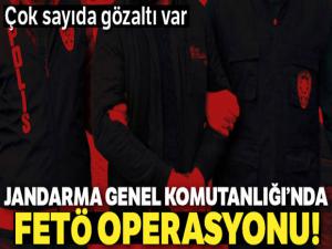 Jandarma Genel Komutanlığı'nda FETÖ operasyonu: 52 gözaltı kararı