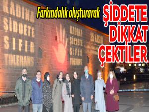 Kadına Yönelik Şiddetle Mücadele Gününde Farkındalık Çalışması