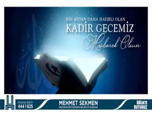 Kadir gecemiz mübarek olsun