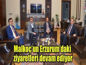 Kamu Başdenetçisi Şeref Malkoç ETÜ Rektörünü ziyaret etti