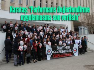 Karataş: Öğretmen örselenmemeli, önemsenmeli