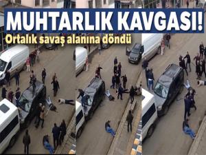 Kars'ta muhtarlık kavgası: 4 yaralı