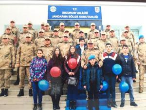 Kent Konseyi Çocuk Meclisinden Jandarma Bölge Komutanlığına ziyaret