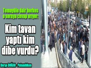 Kim tavan yaptı kim dibe vurdu?