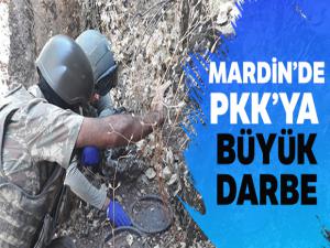 Kıran -2 Operasyonu kapsamında Mardin'de, PKK'ya büyük darbe