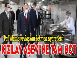 Kızılay Aşevine tam not