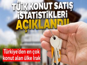 Konut satış istatistikleri açıklandı