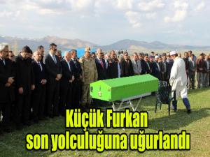 Küçük Furkan son yolculuğuna uğurlandı