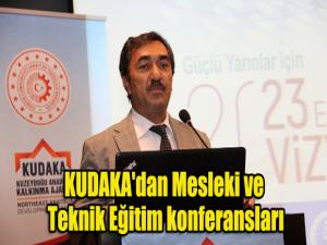 KUDAKA'dan Mesleki ve Teknik Eğitim konferansları