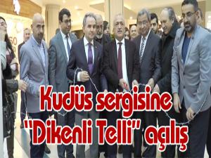 Kudüs sergisine Dikenli Telli açılış