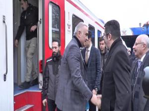 Kültür ve Turizm Bakanı Ersoy, Doğu Ekspresi ile Kars'a geçti