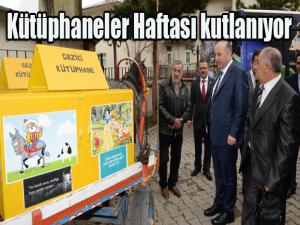 Kütüphaneler Haftası kutlanıyor