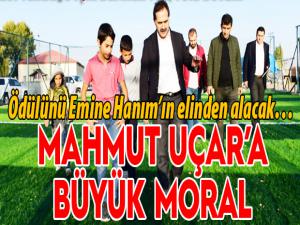 Mahmut Uçara büyük moral