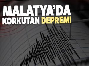 Malatya'da deprem