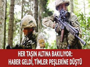 Mehmetçik, Doğu Karadeniz'de 'Kawa' ve 'Aras' kod adlı teröristlerin peşine düştü