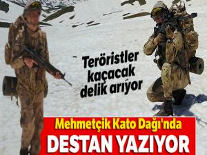 Mehmetçik Kato Dağı'nda destan yazıyor