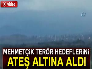 Mehmetçik terör hedeflerini ateş altına aldı