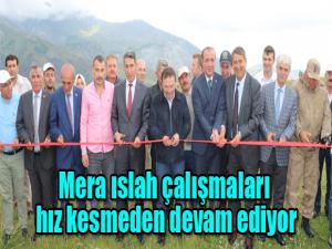 Mera ıslah çalışmaları hız kesmeden devam ediyor