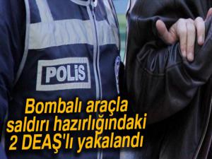 Mersin'de bombalı araçla saldırı hazırlığındaki 2 DEAŞ'lı yakalandı