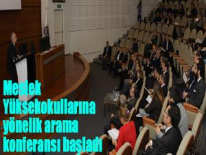 Meslek Yüksekokullarına yönelik arama konferansı Atatürk Üniversitesinde başladı