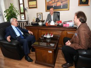 MHP adayları, Ali Korkut'u ziyaret etti