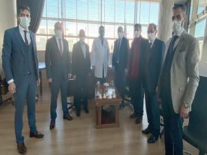 MHPden Şehir Hastanesine ziyaret