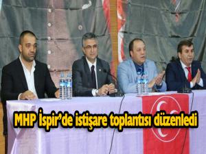 MHP İspirde istişare toplantısı düzenledi