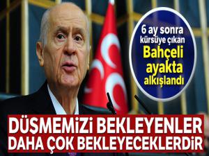 MHP lideri Bahçeli: Düşmemizi bekleyenler daha çok bekleyeceklerdir