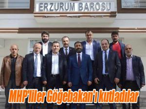  MHP'liler Göğebakan'ı kutladılar