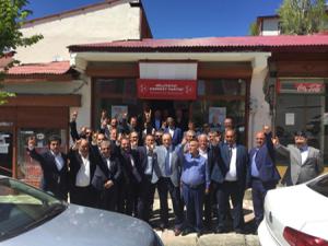 MHP Tekman ilçe teşkilatı 19 yıl aradan sonra görkemli bir törenle açıldı